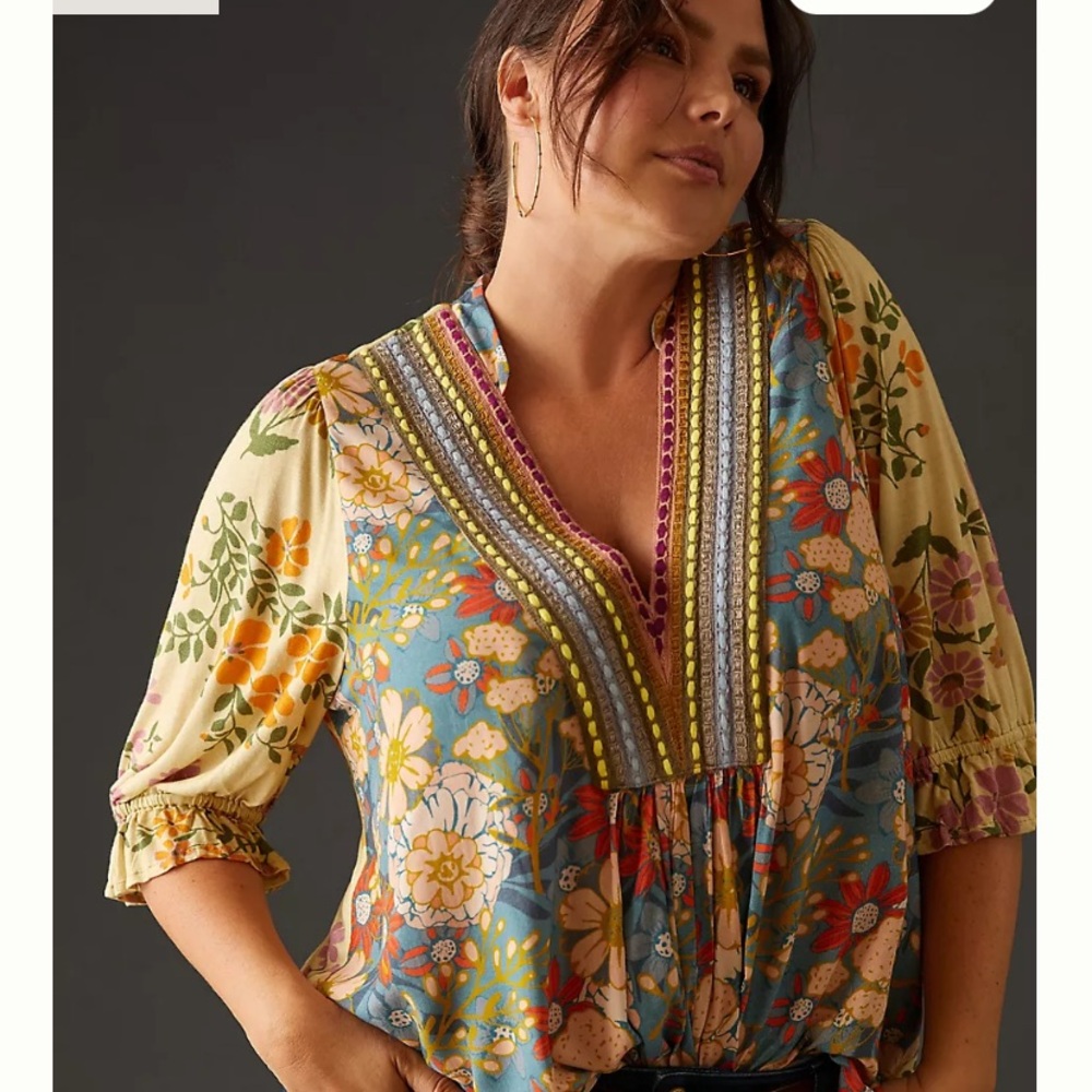 Anthropologie Bl-nk Stephanie Top 1x New with Tags